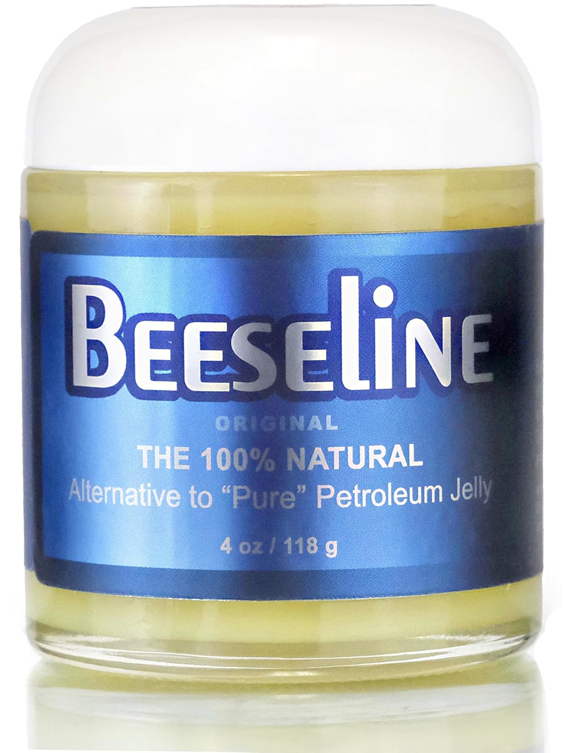 Beesaluxe Beeseline Original - 100% Natural & Hypoallergenic Alternative to Petroleum Jelly - Lips, Hands, Baby, Makeup Remover and More (4 Ounce) Beesaluxe Beeseline Original - 100% Natural & Hypoallergenic Alternative to Petroleum Jelly - Lips, Hands, Baby, Makeup Remover and More (4 Ounce)
