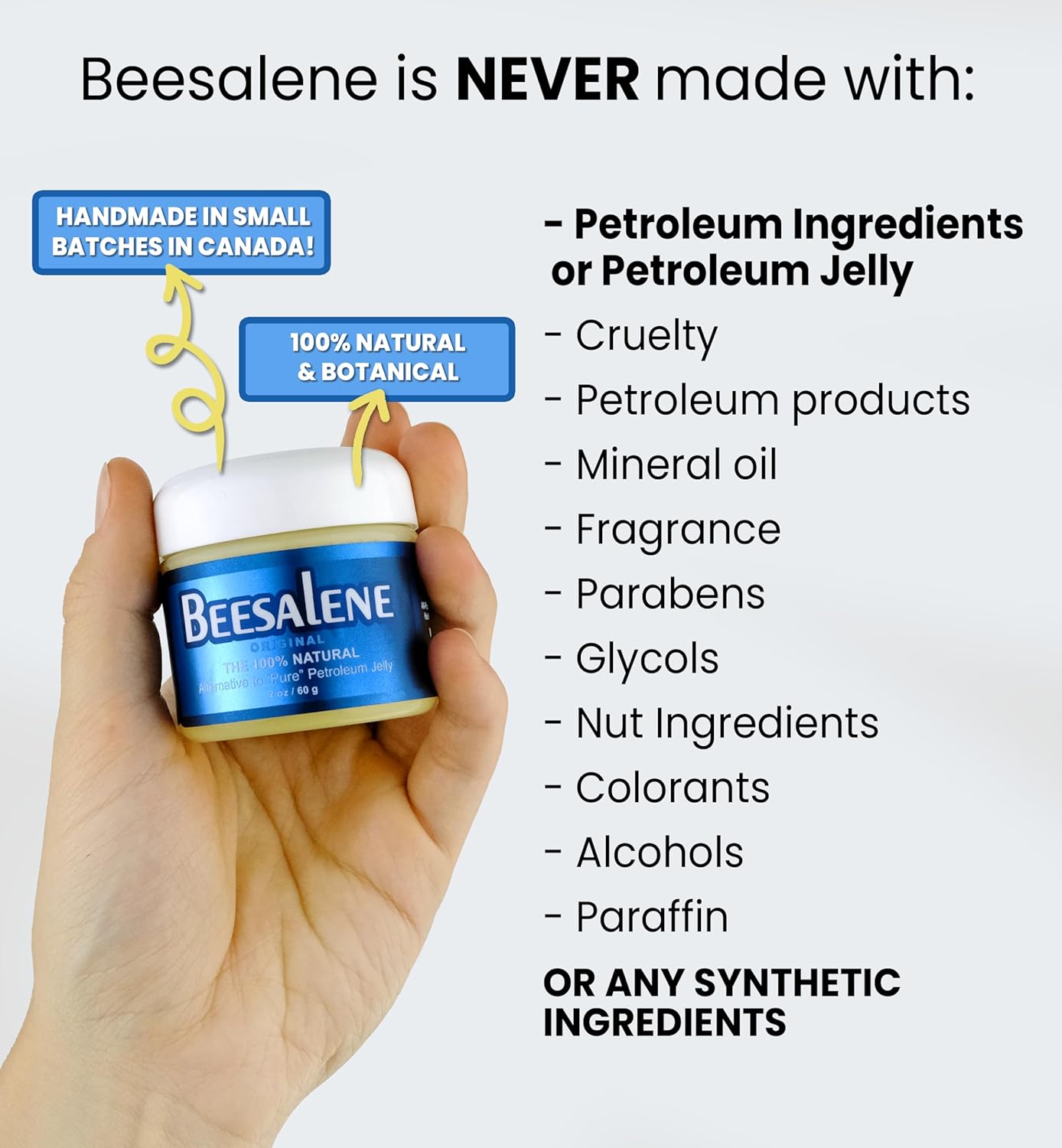 Beesalene Original Petroleum Jelly Alternative