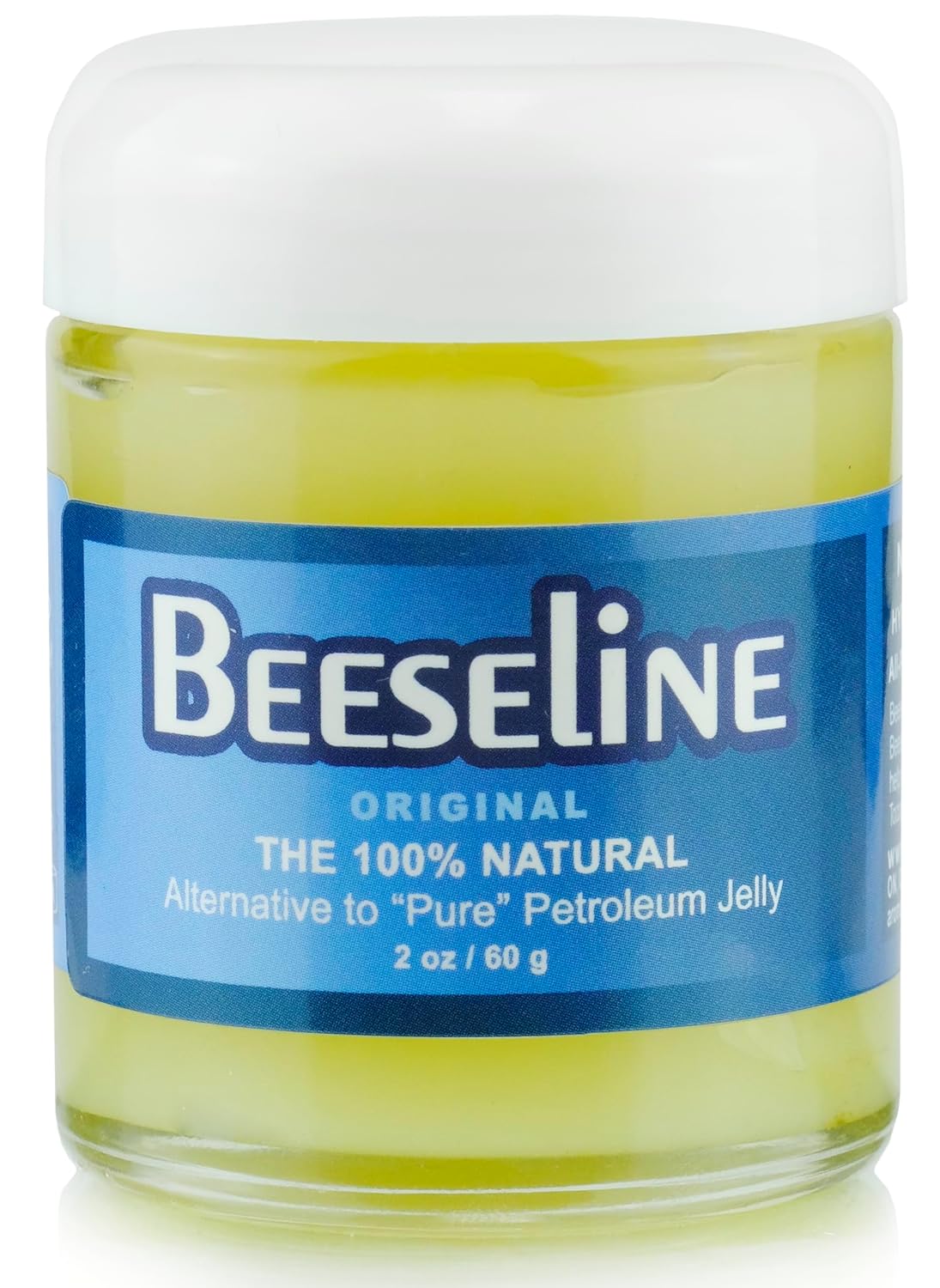 Beeseline Original (in Glass Jar) Petroleum Jelly Alternative