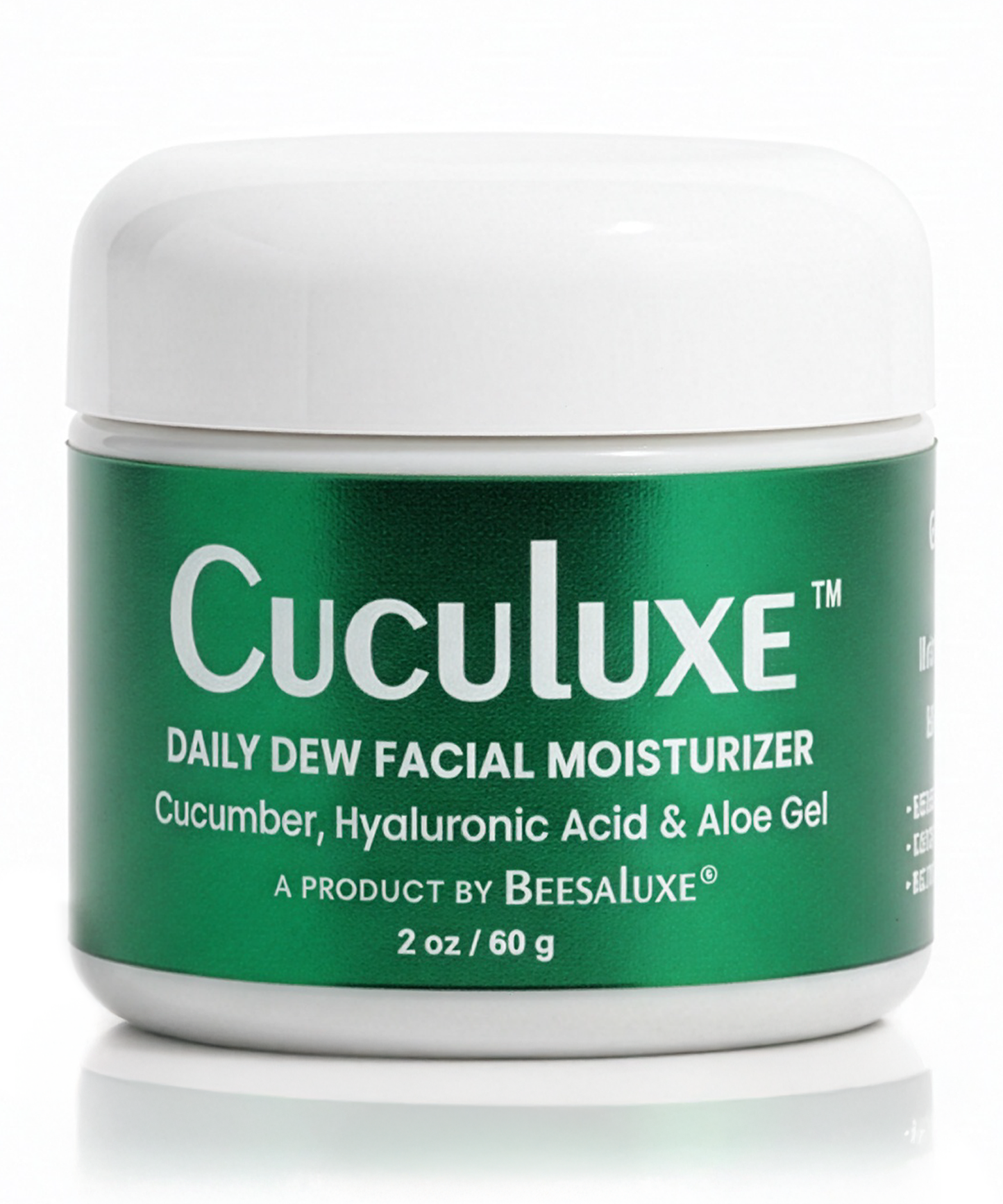 Cuculuxe - Hyaluronic Acid Facial Cream