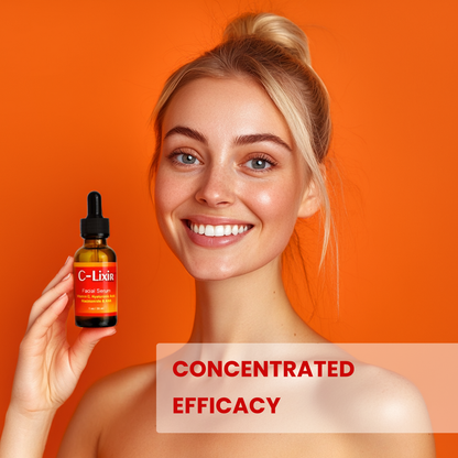C-Lixir Facial Serum - with Vitamin C, Hyaluronic Acid, Niacinamide & AHA